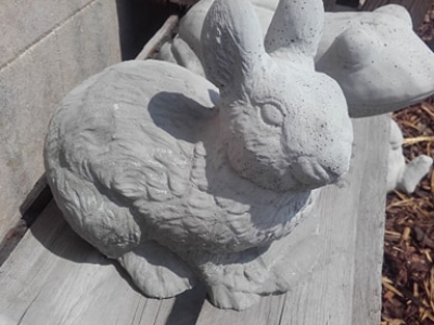betonnen konijn